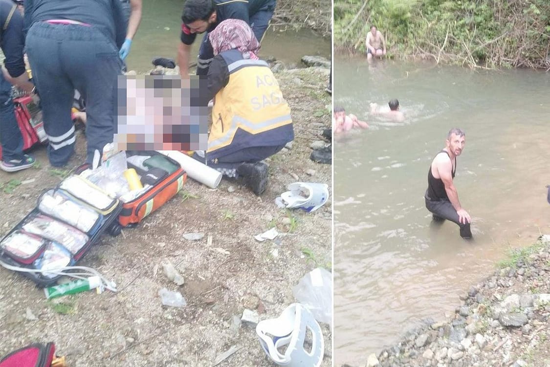 Arhavi'de iki imam serinlemek için girdikleri gölette can verdi