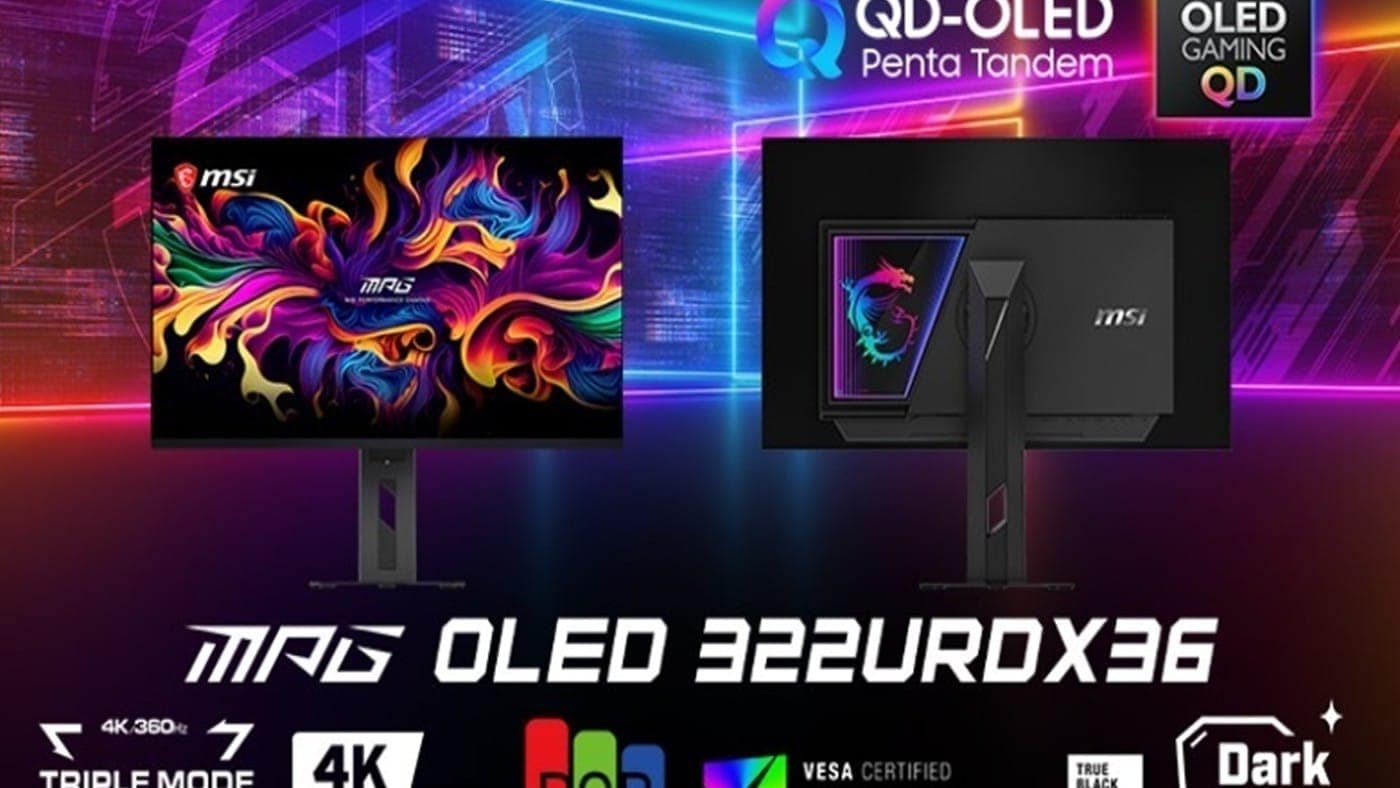 MSI, dünyanın ilk üç modlu QD-OLED oyun monitörünü tanıttı