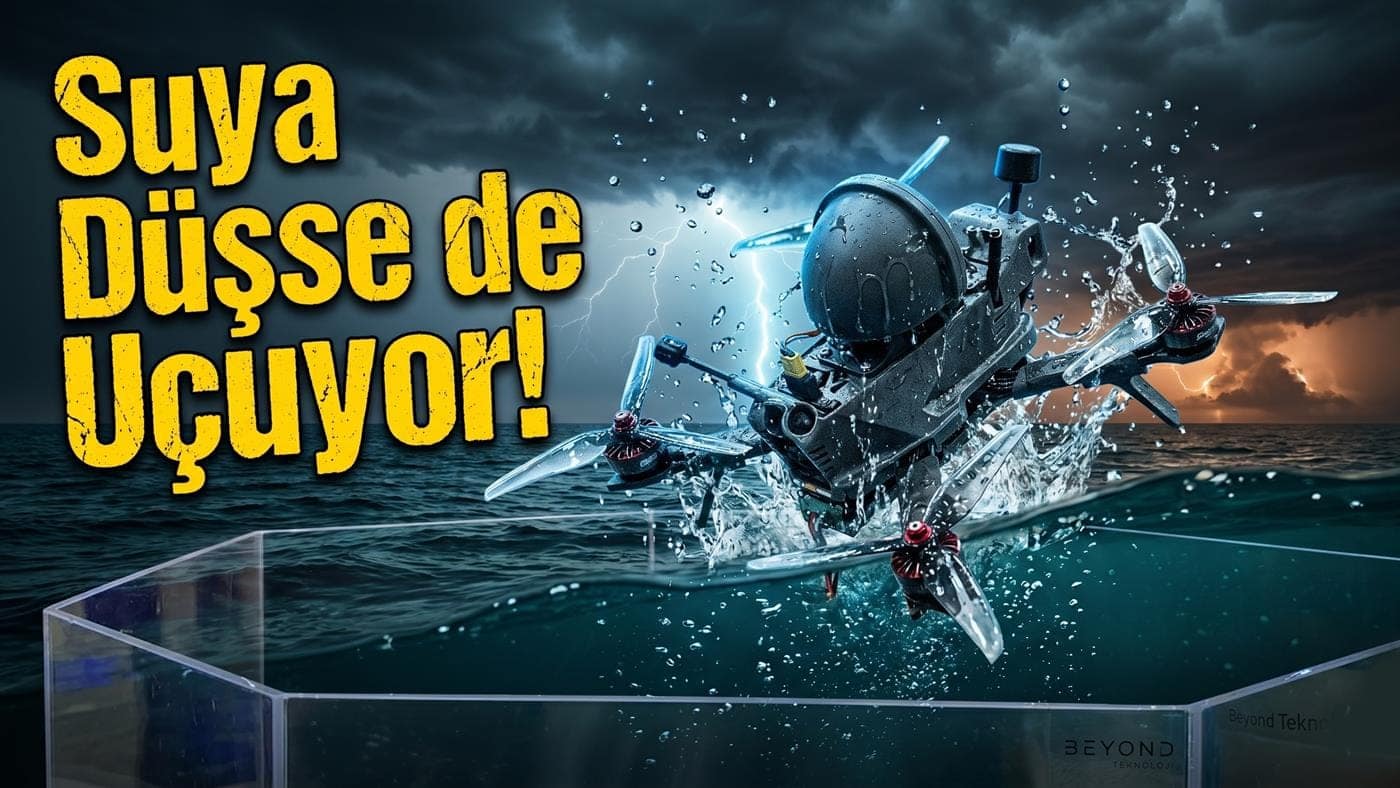 Yağmur, kar, deniz umurumda değil diyen kamikaze drone: Bazna!