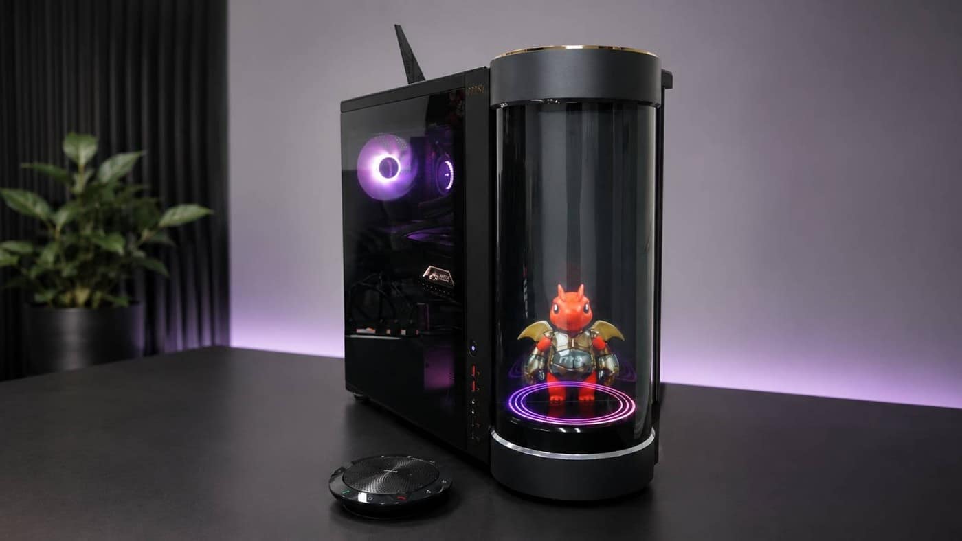 MSI MEG Vision X2 AI+: Dünyanın ilk holografik AI asistanlı masaüstü oyun bilgisayarı