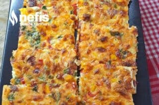 Pizza Krep (Pratik Ve Pizza Tadında)
