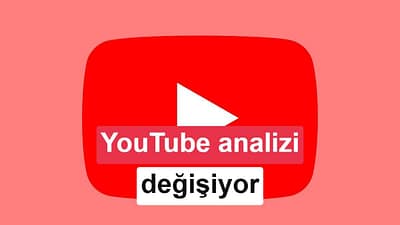 YouTube video görüntüleme sayımını değiştiriyor